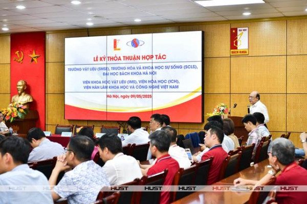 TRƯỜNG VẬT LIỆU THAM DỰ KÝ KẾT THOẢ THUẬN HỢP TÁC VỀ ĐỘT PHÁ PHÁT TRIỂN KHOA HỌC, CÔNG NGHỆ, ĐỔI MỚI SÁNG TẠO