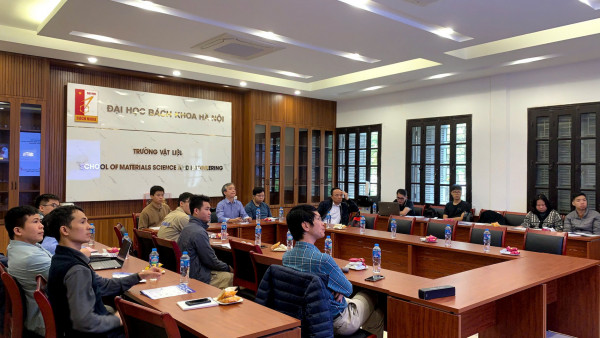 SEMINAR GIỚI THIỆU CÁC THIẾT BỊ PHÂN TÍCH ỨNG DỤNG TRONG NGHIÊN CỨU VẬT LIỆU