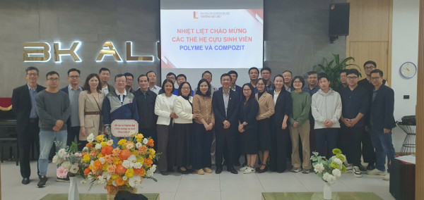 GẶP MẶT CÁC THẾ HỆ CỰU SINH VIÊN POLYME & COMPOZIT
