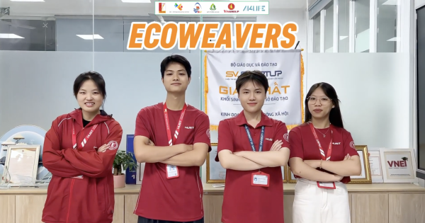 CHÚC MỪNG ECOWEAVERS ĐẠT GIẢI BA CHUNG KẾT SÁNG TẠO XANH 2025