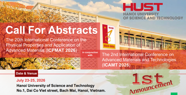 ANNOUNCEMENT OF THE INTERNATIONAL CONFERENCE ICPMAT – ICAMT 2026