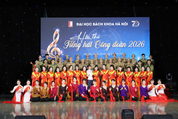 HỘI DIỄN VĂN NGHỆ CÔNG ĐOÀN CHÀO MỪNG KỶ NIỆM 70 NĂM THÀNH LẬP ĐẠI HỌC BÁCH KHOA HÀ NỘI