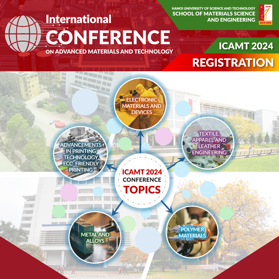 ICAMT 2024 - INTERNATIONAL CONFERENCE ON ADVANCED MATERIALS AND TECHNOLOGY