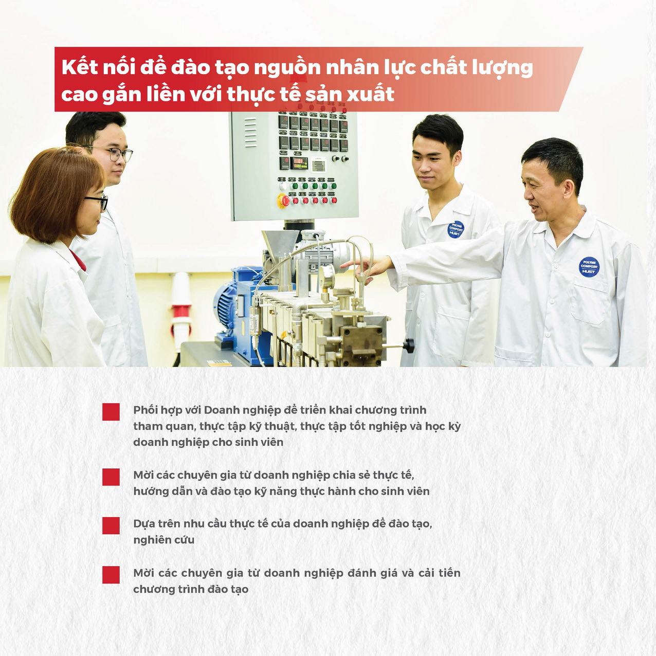 BROCHURE HỢP TÁC DOANH NGHIỆP - TRƯỜNG VẬT LIỆU