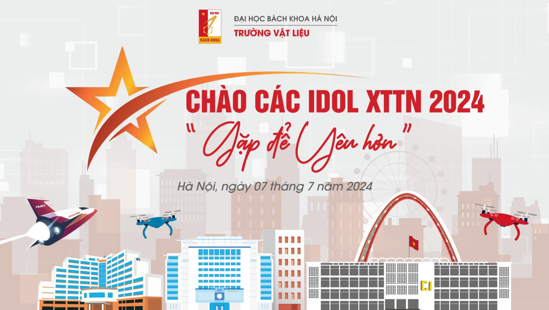 CHƯƠNG TRÌNH CHÀO CÁC IDOL XÉT TUYỂN TÀI NĂNG 2024 “GẶP ĐỂ YÊU HƠN”