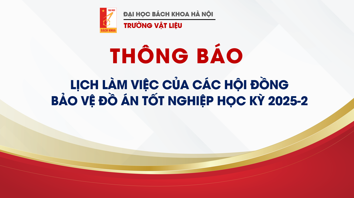 LỊCH LÀM VIỆC CỦA CÁC HỘI ĐỒNG BẢO VỆ ĐỒ ÁN TỐT NGHIỆP Học kỳ 2025-2