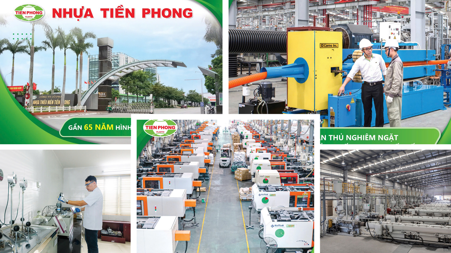 Công ty CP Nhựa Thiếu niên Tiền Phong tuyển dụng:  Kỹ sư Hoá Polyme